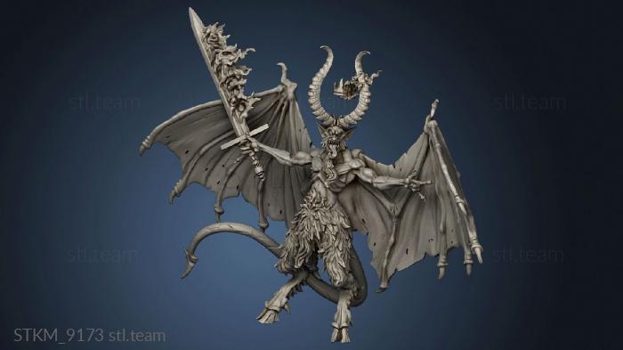 3D model the devil (STL)