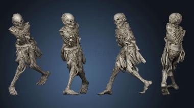 3D model Valkyries and Draugr warrior (STL)