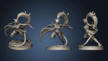 3D model Pirates Curse the Dead Seas Troops Tabaxi Whirlwind (STL)