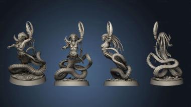 3D model Pirates Curse the Dead Seas Troops Doom Mermaids mermaid (STL)