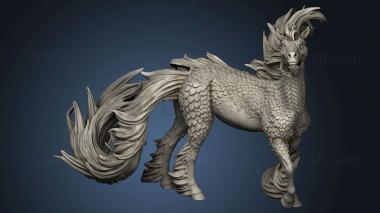 3D model Set Kirin Tail (STL)