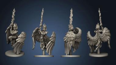 3D model Heaven Hath Winged Female Deva (STL)