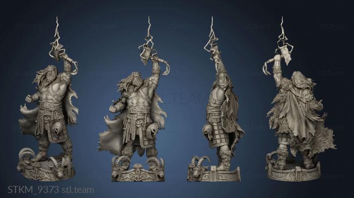 3D model Fantasy Journey to Nidavellir Toreador Clan Thor Statue (STL)