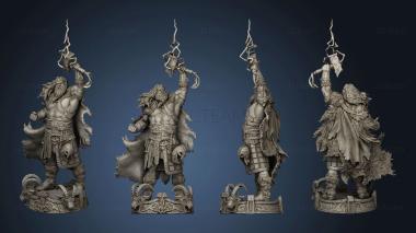 3D model Fantasy Journey to Nidavellir Toreador Clan Thor Statue (STL)