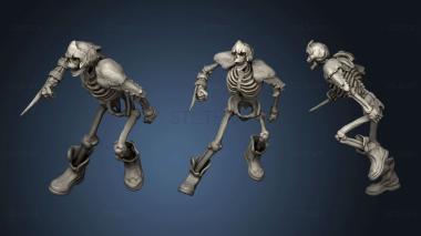 3D model Line Bones (STL)