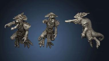 3D model Fantasy Football Chameleon (STL)