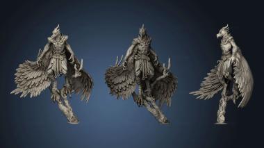 3D model Beastmen Harpies (STL)