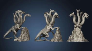 3D model Tiamat Mountain (STL)