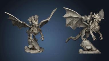 3D model Fantasy Sancast dragon knight Stormdrake Guard (STL)