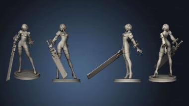 3D model White Nier nier traje blanco (STL)