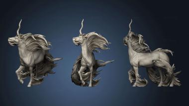 3D model Set Kirin Tail (STL)