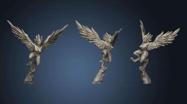 3D model Cyclops and Harpies Harpy (STL)