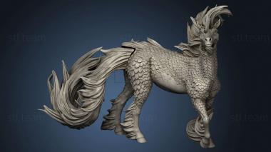 3D model Set Kirin Tail (STL)