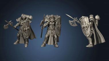 3D model Crusaders weapons Coat Halberd (STL)