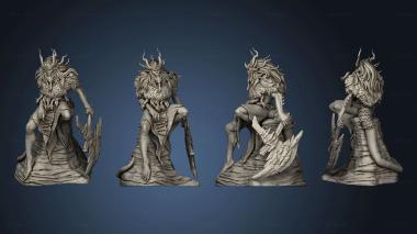 3D model Sitting Forest Man (STL)