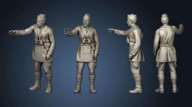 3D model Italian Tank Crew (STL)