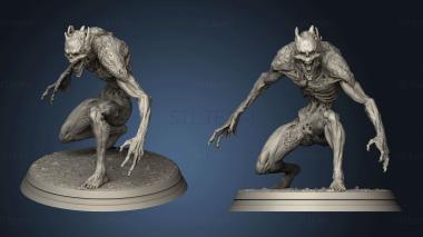 3D model Ghoul Standing Stand (STL)