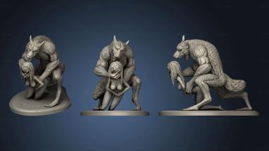 3D model WEREWOLF (STL)