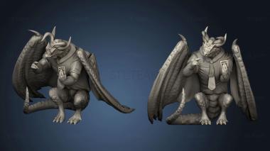 3D model Dragon Accountant Auritax (STL)