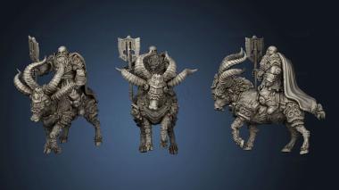 3D model dw riders archvalians Ram Rider (STL)