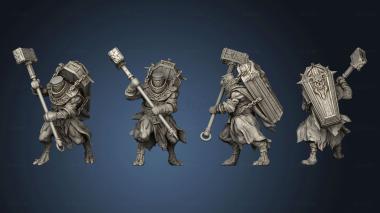 3D model Knight Maulerand Legs (STL)