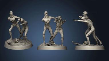 3D model Lich Giant Zombie Grp (STL)