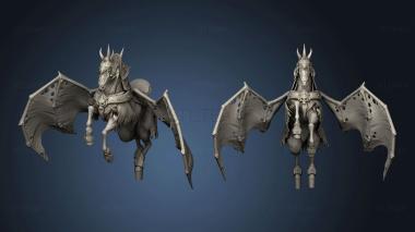 3D model Lich Horse queen Invisible Back (STL)