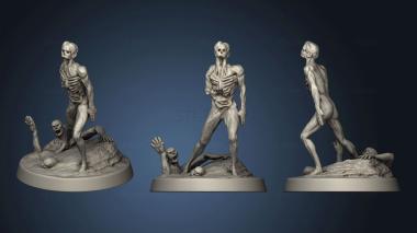 3D model Lich Thicker Mesh safer for Giant Zombie Grp (STL)