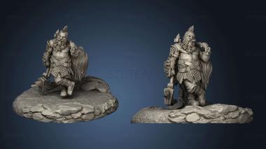 3D model Magma lords The Embergut Giantbane Brothers ly Hero (STL)