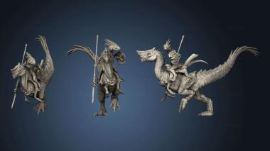 3D model va Rider Cavalry (STL)