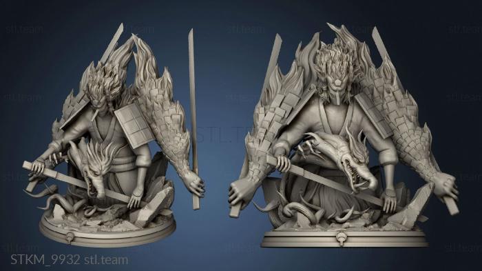 3D model MADAITH SUSANOO FORMAT SUSANOO WOOD DRAGON IN (STL)