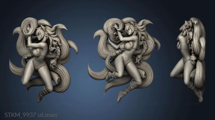 3D model Ahri Braid (STL)