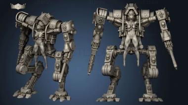 3D model Sister Battle Inquisitor War ENGINE Purifier (STL)