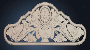 3D модель Выкройка каркаса кровати (STL)