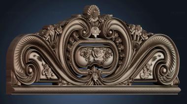 3D модель Выкройка каркаса кровати (STL)