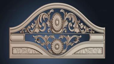 3D модель Выкройка каркаса кровати (STL)