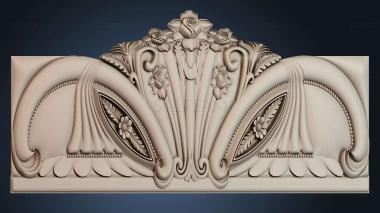3D модель Выкройка каркаса кровати (STL)