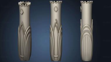 3D model Pillar with stamens version1 (STL)