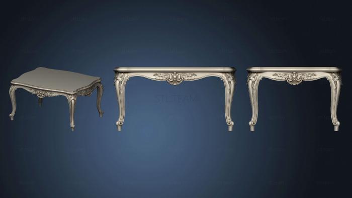 3D model Carved Coffee table (STL)