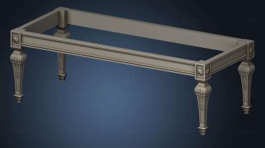 3D model New version of the banquette BN0004 (STL)