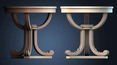 3D модель Элегантная симметричная подставка для стола (STL)