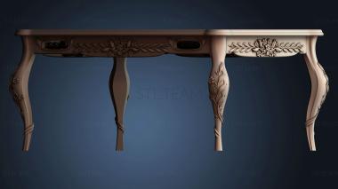 3D model Floral Classic Table Frame (STL)