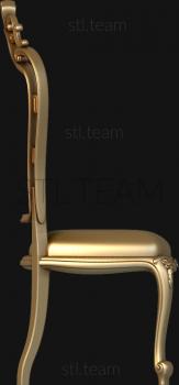 3D модель 3d stl модель стула,классика, прованс (STL)