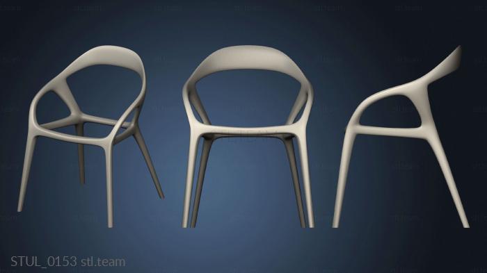 3D model Chair modern style chair version2 (STL)