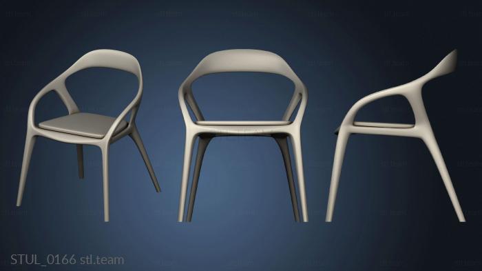 3D model Modern style chair (STL)