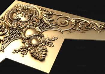 3D model Rococo style (STL)