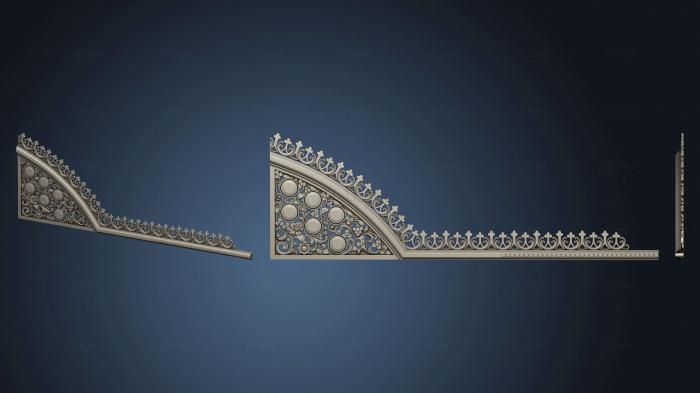3D модель Арочная корона Иконостаса (STL)