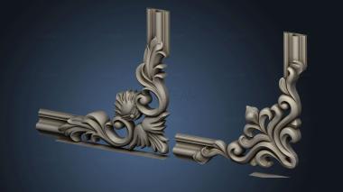 3D model Carved Corner (STL)