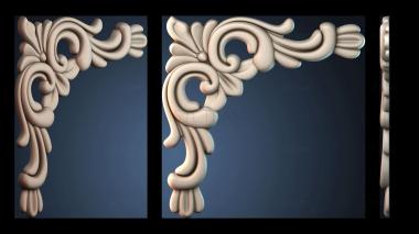 3D модель Угловой узор (STL)