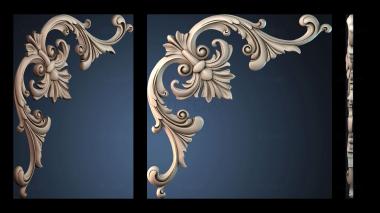 3D модель Угловой узор (STL)